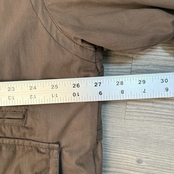 Vintage London Fog Men XL Long Brown Chore Barn Work Coat Quilted Flannel Liner - Picture 13 of 15